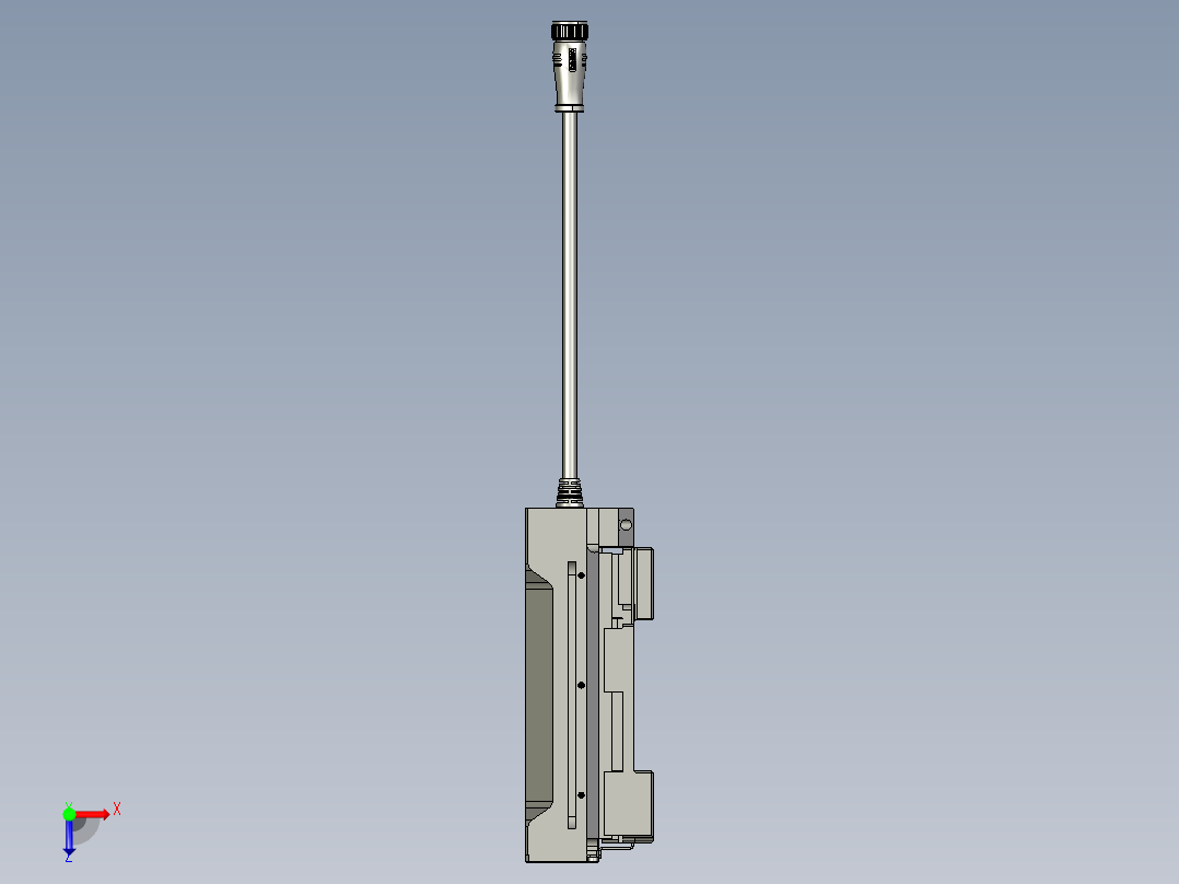 电动夹爪 PGHL-400-80-W-S俯视图