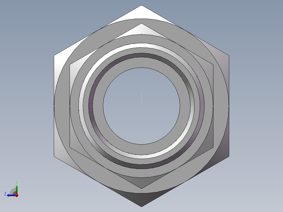 直通变径接头、2C-36-45右视图