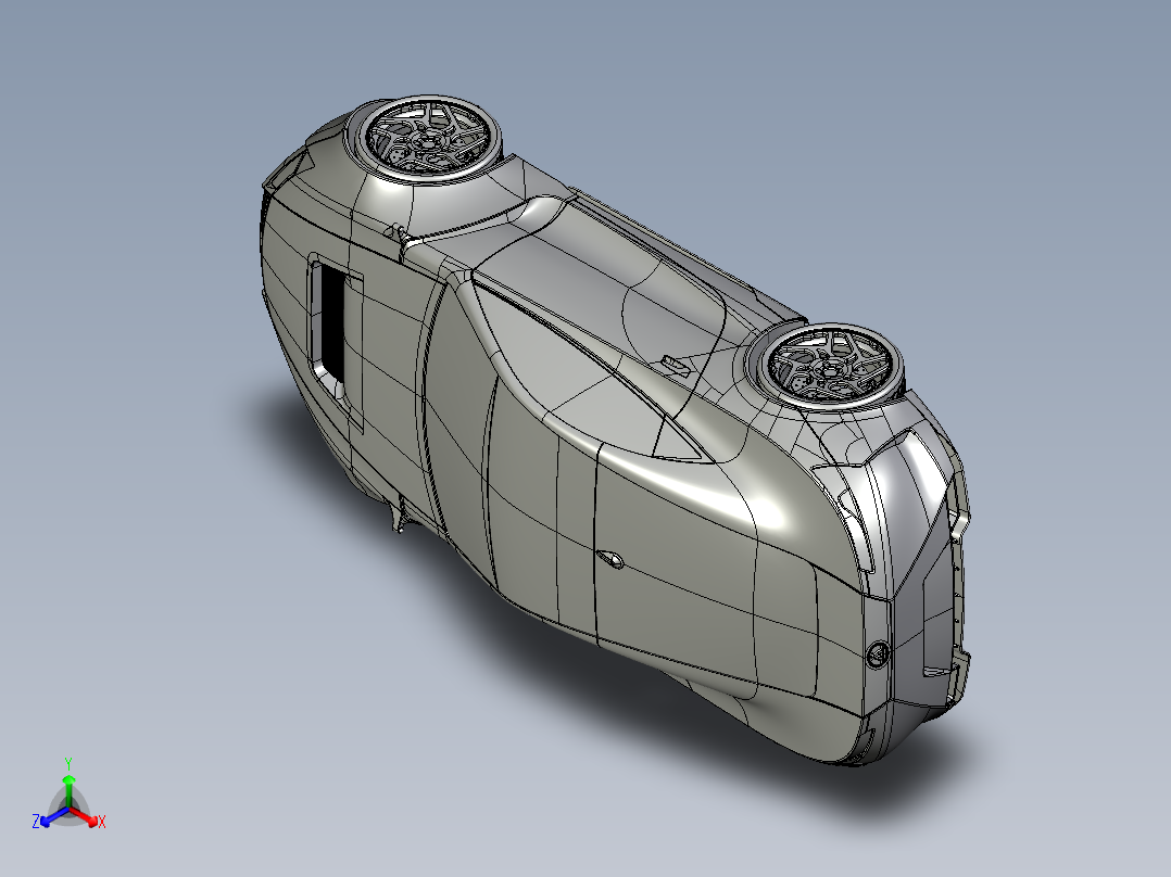 A0002540-雷克萨斯Coupe汽车主视图