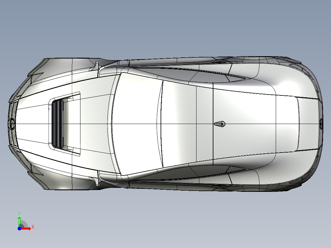 A0002540-雷克萨斯Coupe汽车前视图