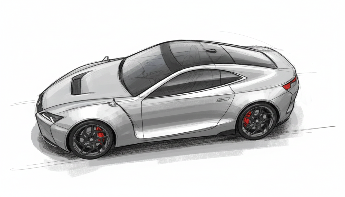 A0002540-雷克萨斯Coupe汽车