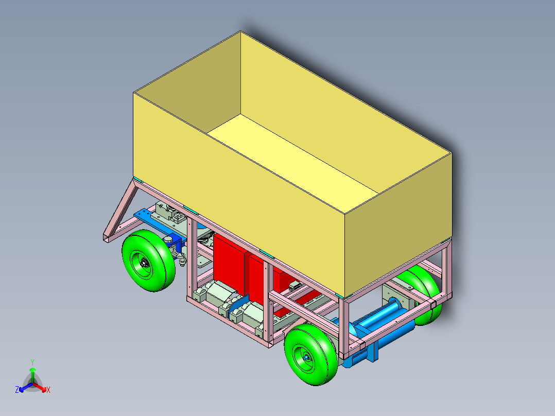 液体输送小车设计