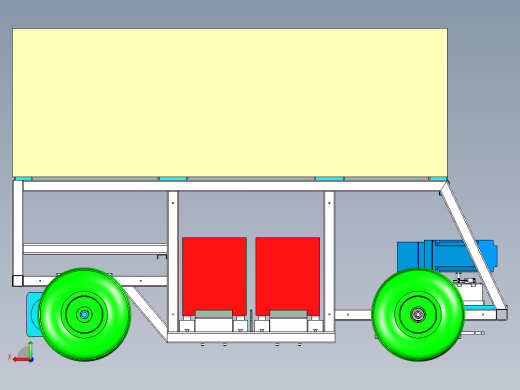 液体输送小车设计后视缩略图