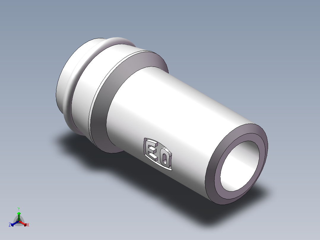 90度焊接接头、SKA16X3正等轴测图