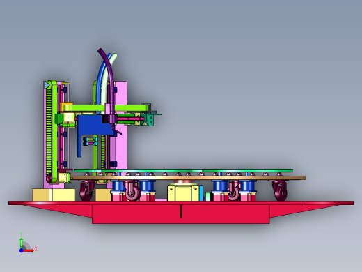 蛋糕彩色膏状辅料自动挤绘裱花机前视缩略图