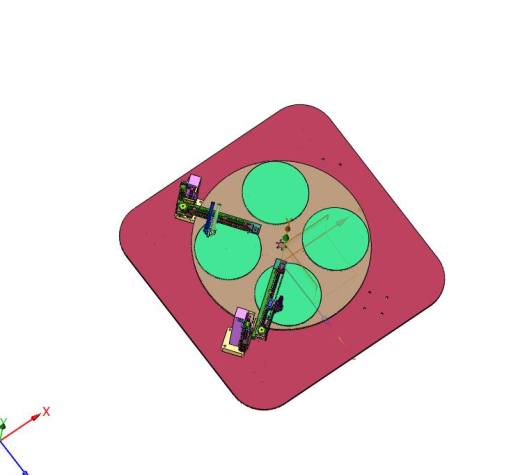 蛋糕彩色膏状辅料自动挤绘裱花机缩略图