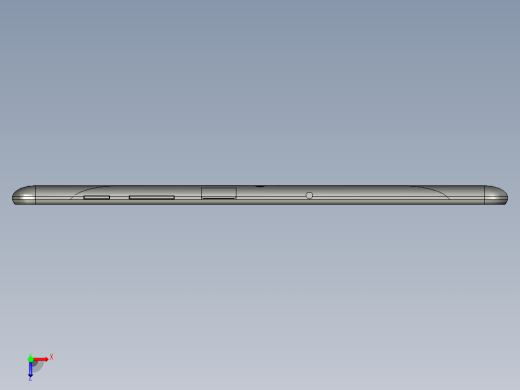 B2005262-三星 Galaxy TAB 2 10.1平板电脑俯视缩略图