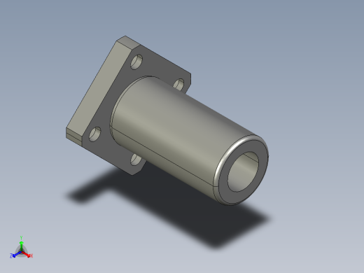 法兰直线轴承LHFSD12