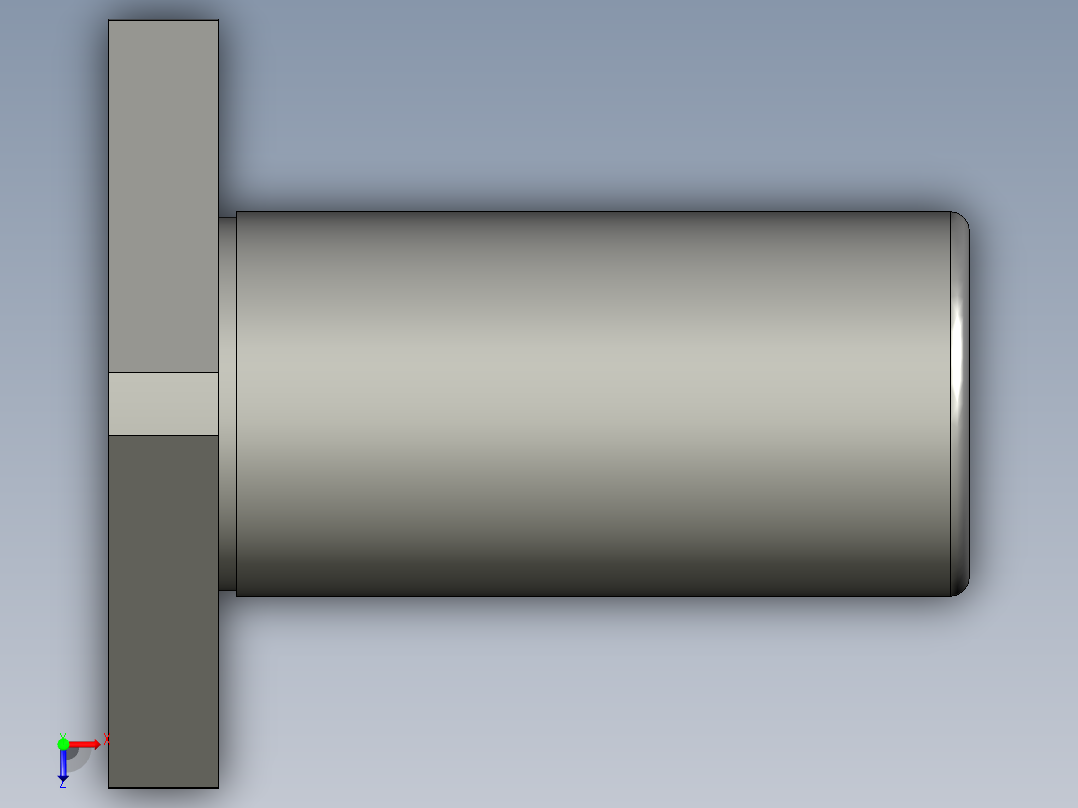 法兰直线轴承LHFSD12俯视图