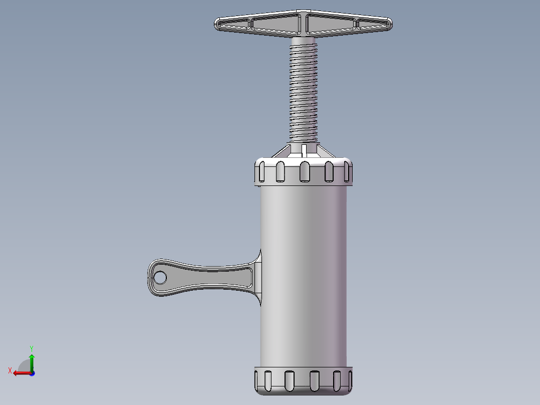 手持式压面机后视图