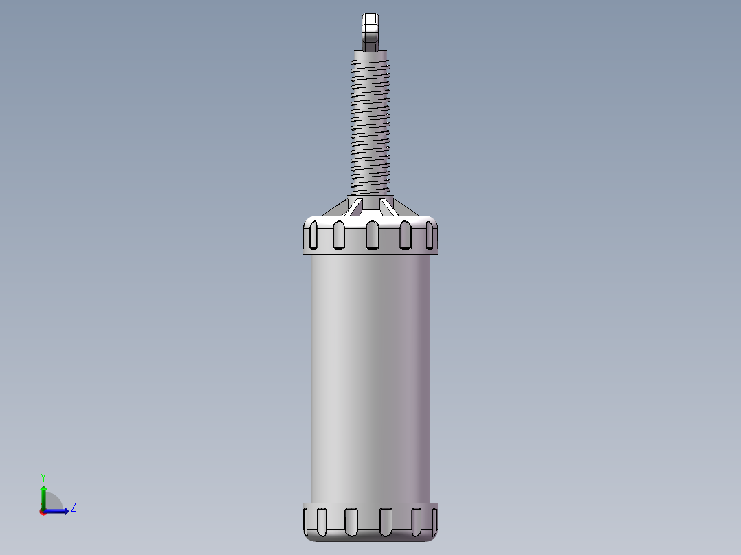 手持式压面机左视图