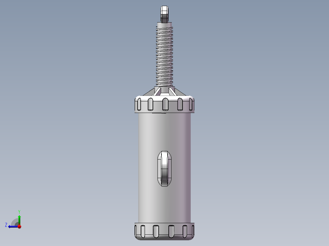 手持式压面机右视图