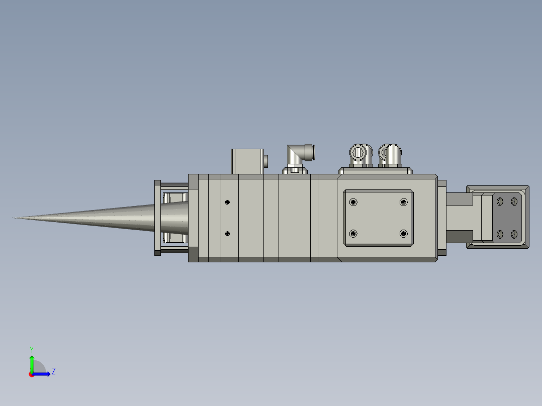 UW-50A-150200C-FL-TF带气刀-缩短左视图