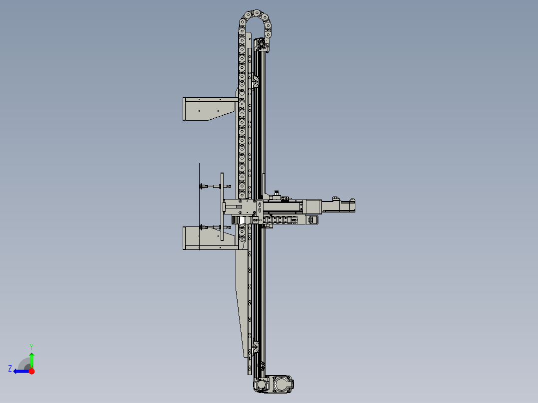 YS-MSBZ2022AB-CZSL-纸板横移右视图