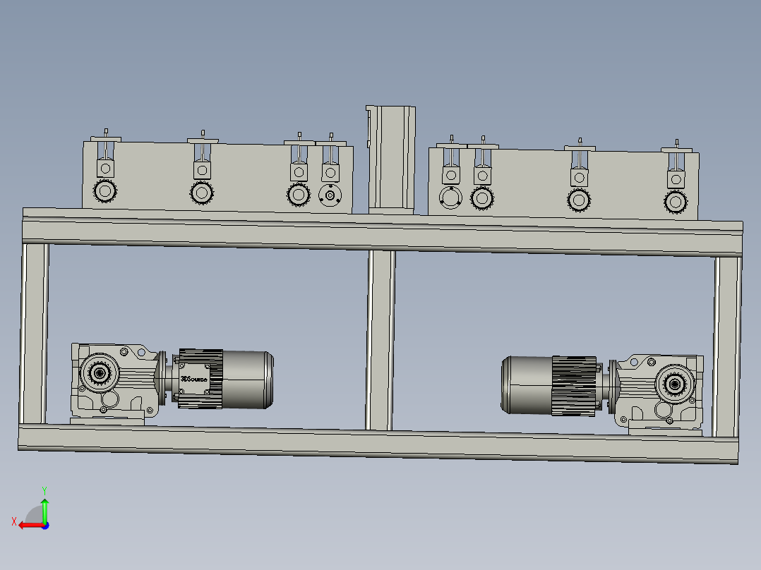 胶管裁切机导向机构以及胶管裁切机后视图