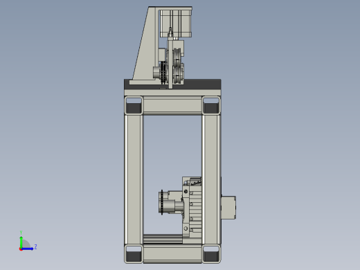 胶管裁切机导向机构以及胶管裁切机左视缩略图