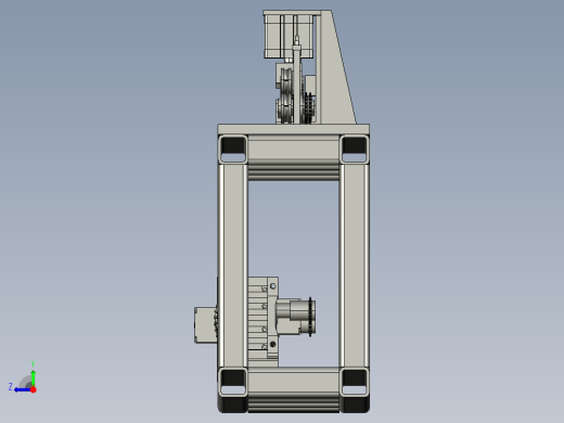 胶管裁切机导向机构以及胶管裁切机右视缩略图