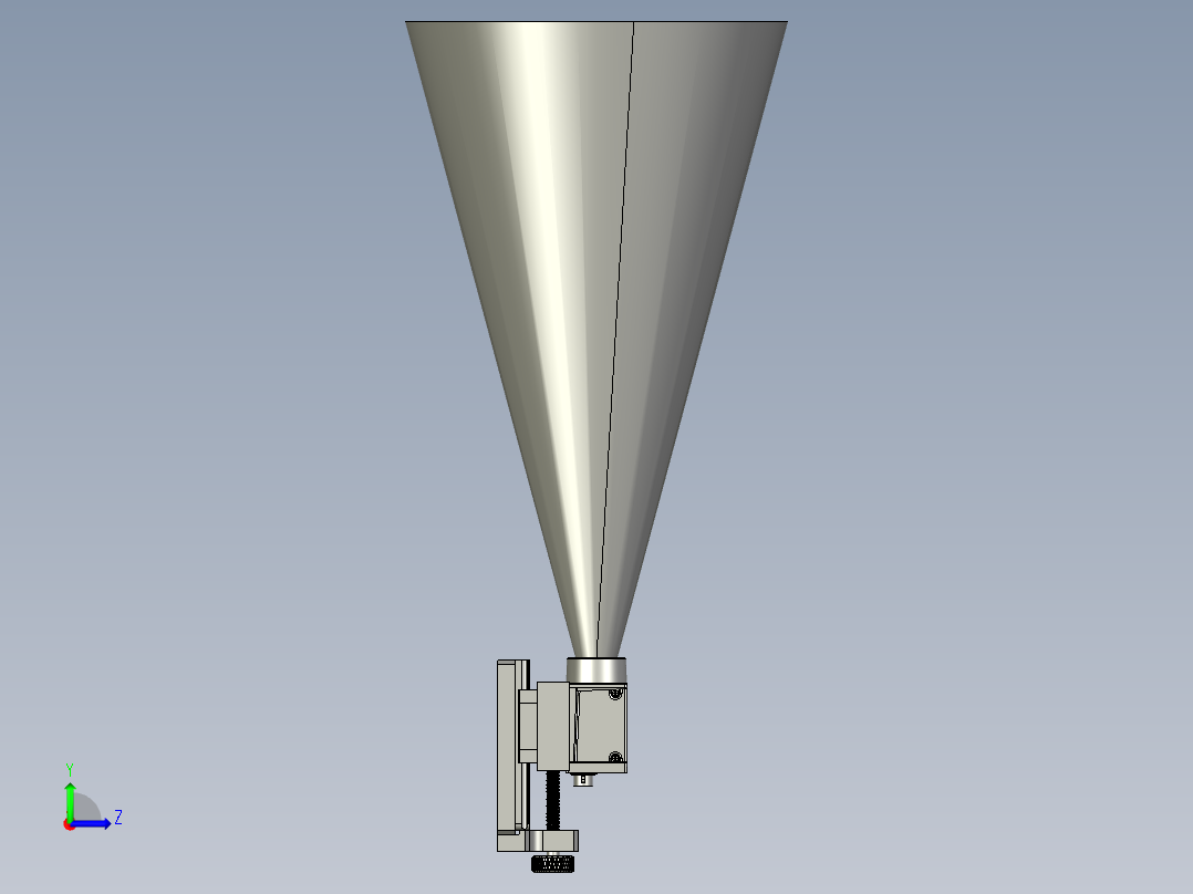 2-D-相机总装配左视图