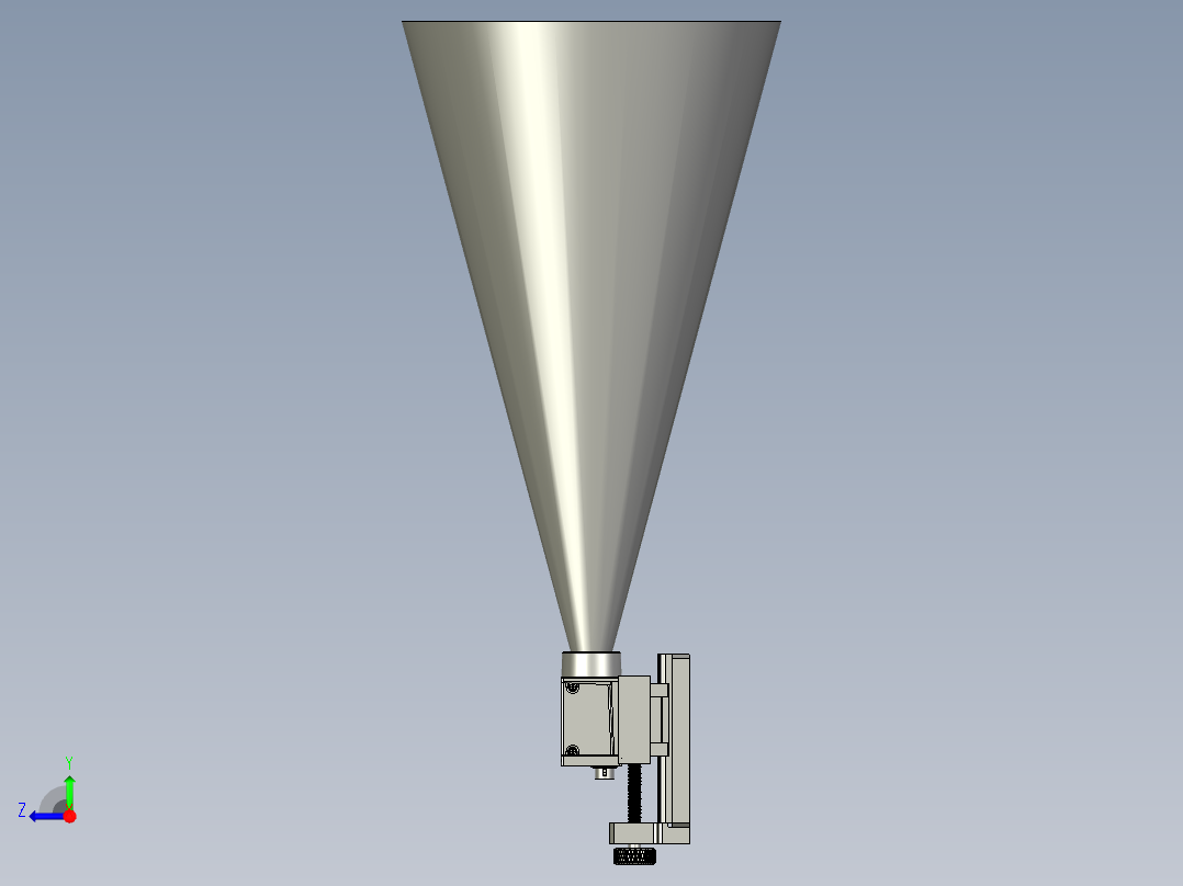 2-D-相机总装配右视图