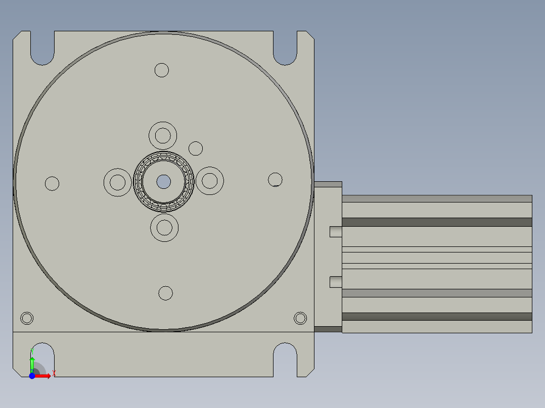 充电接口检测自动化设备设计-IT-110-V1前视图