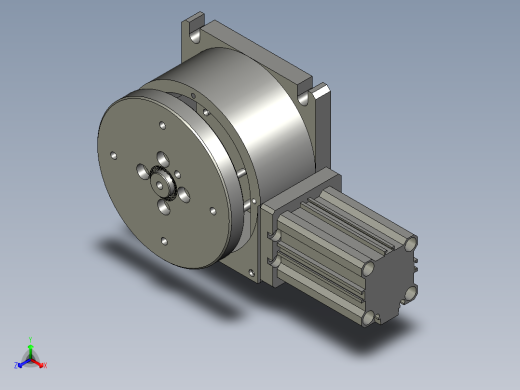 充电接口检测自动化设备设计-IT-110-V1正等轴测缩略图