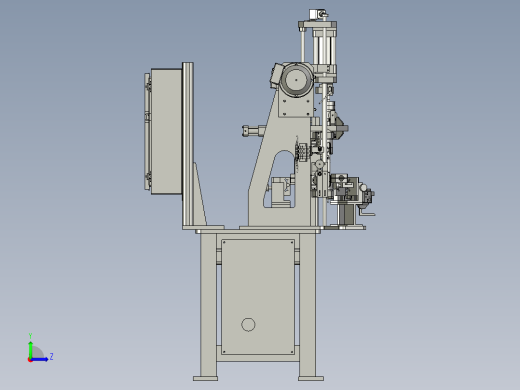 电机转子焊接及检查设备左视缩略图