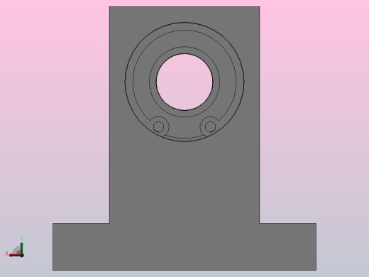 T型高度指定型轴承座组件_BTD-6901-2Z-40-A后视缩略图