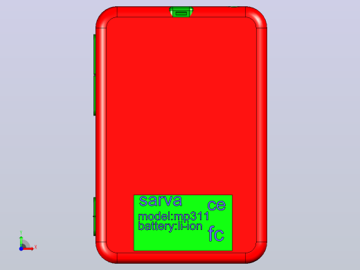Mp3模型前视缩略图