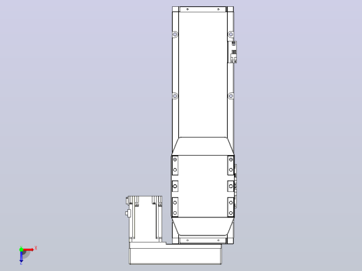 滚珠丝杠直线轴内置导轨TPA-GCR-150-2010C-L300-MR-M75-N3俯视缩略图