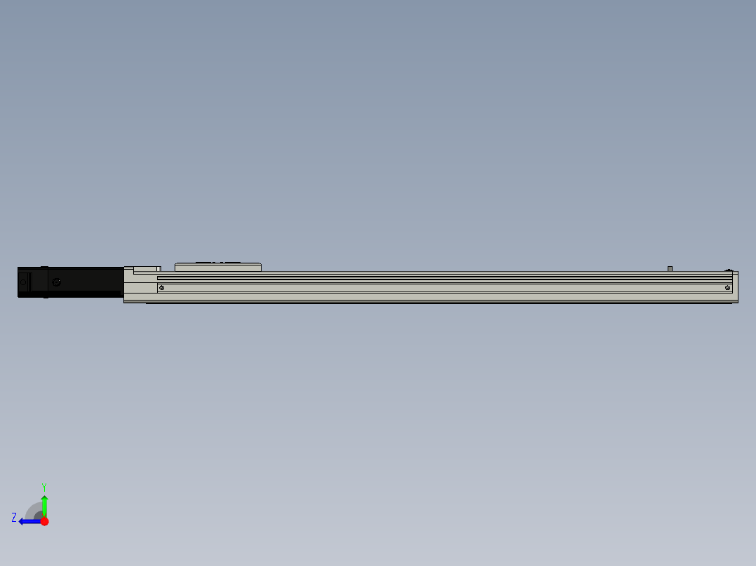 Toyo东佑达直线模组-ECH6-600-BC+煞車-反-M5右视图