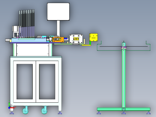 插片机装配体前视缩略图