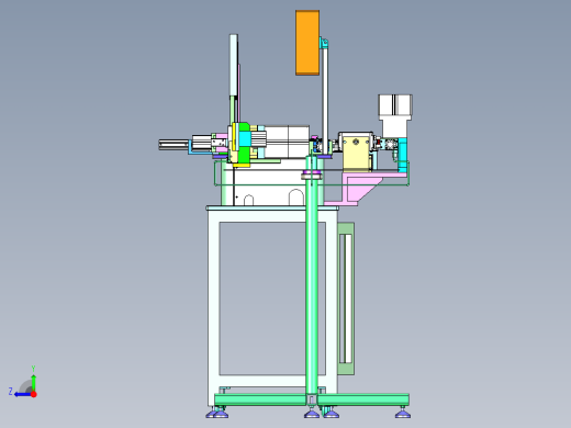 插片机装配体右视缩略图