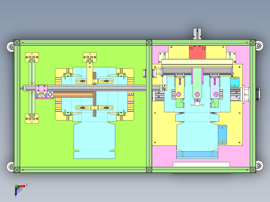 2022.09月-纸盒自动折叠机sw18可编辑俯视图