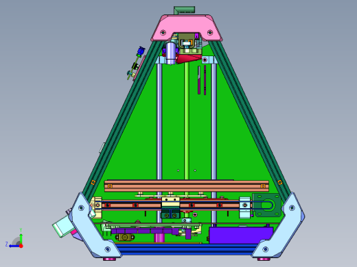 迷你三维立体玩具3d打印机右视缩略图