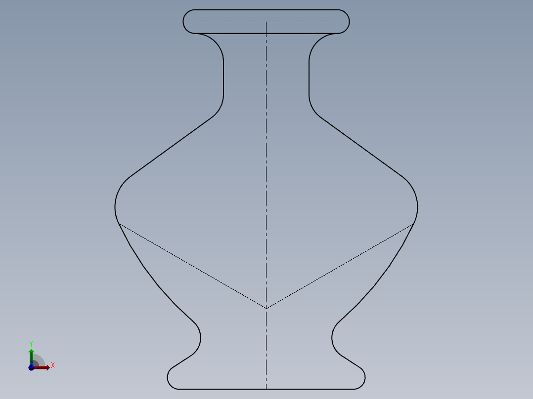 SW建模练习题-practice 14前视图