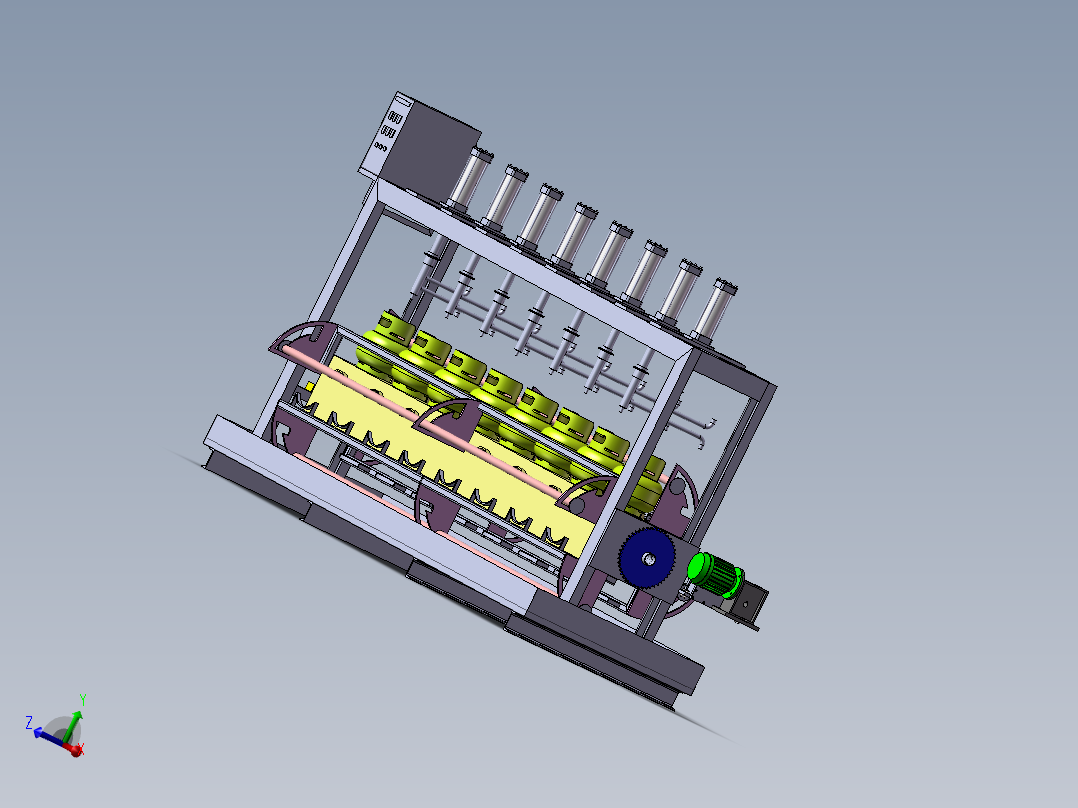 钢瓶煤气罐生产线