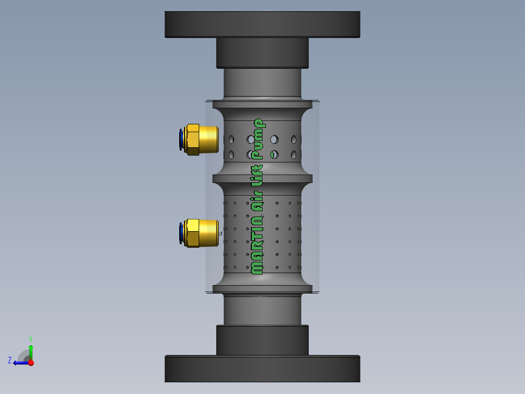 PVC管件-Airlift_Pump右视图
