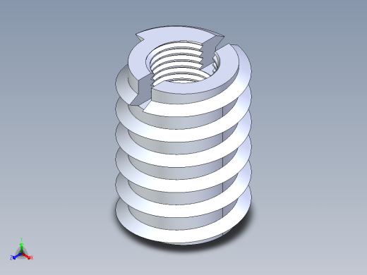 M3至M20等软质材料公制螺钉的螺纹嵌件