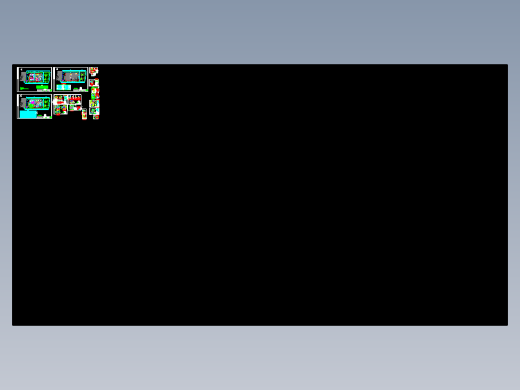 150t垃圾渗滤液生化+膜处理CAD施工图