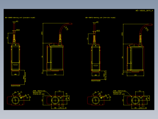 基恩士md_v9600_cad_kc图纸模型