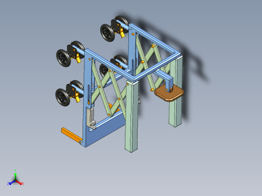 UG多功能小车模型