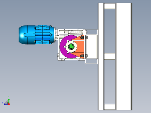 绞车 卷扬机 (6)右视缩略图