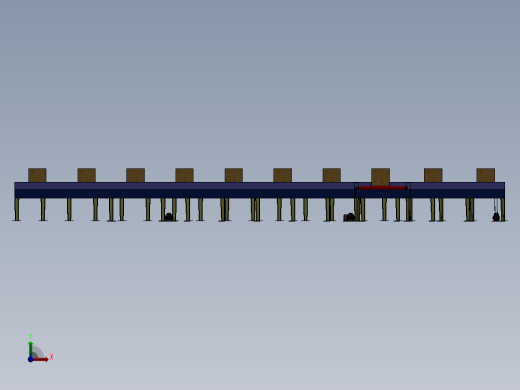 滚筒输送机roller-conveyor-50-sw前视缩略图