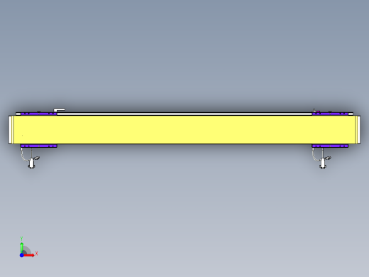 威洛博VL系列3d模型模组2VL14S2Y-S1250前视缩略图