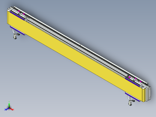 威洛博VL系列3d模型模组2VL14S2Y-S1250正等轴测缩略图