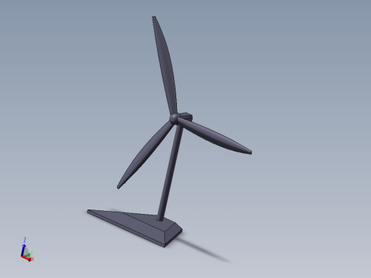 风力发电机模型