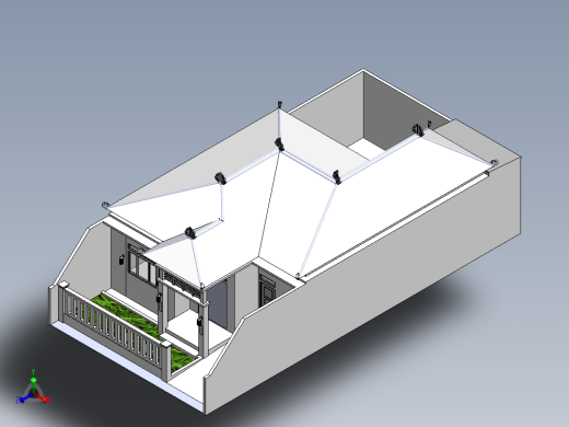 别墅正等轴测缩略图