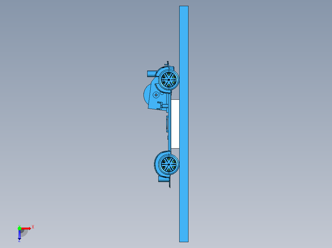 抄数本田飞度玩具回力车俯视图