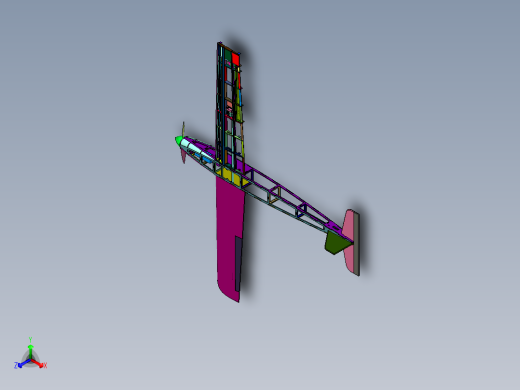 二战真航模遥控模型飞机