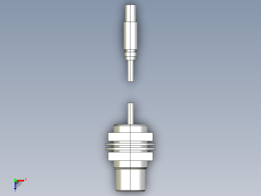 基恩士EX-016_kc图纸模型俯视缩略图